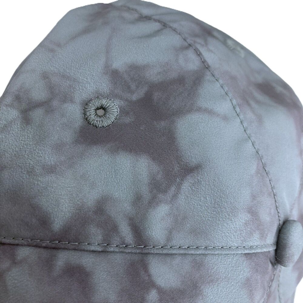 Athleta Kinetic Printed Baseball Cap Women's One Size Adjustable Riptide Grey - Picture 7 of 11
